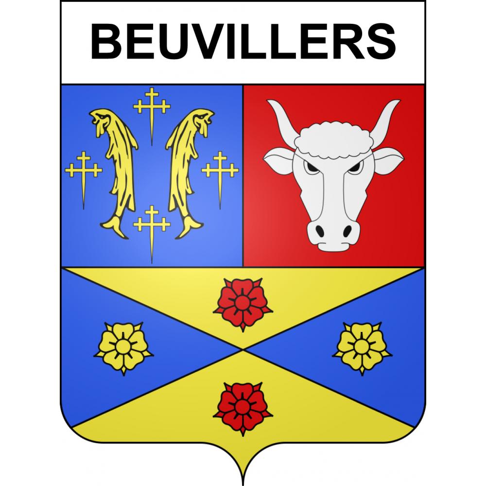 Adesivi stemma Beuvillers adesivo