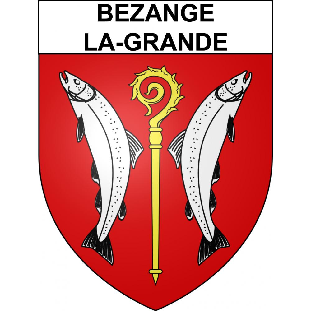 Stickers coat of arms Bezange-la-Grande adhesive sticker