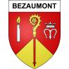 Adesivi stemma Bezaumont adesivo
