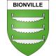 Bionville Sticker wappen, gelsenkirchen, augsburg, klebender aufkleber