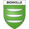 Bionville 54 ville sticker blason écusson autocollant adhésif