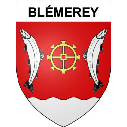 Stickers coat of arms Blémerey adhesive sticker