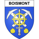 Stickers coat of arms Boismont adhesive sticker