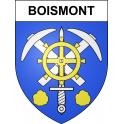 Boismont 54 ville sticker blason écusson autocollant adhésif
