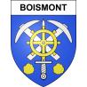 Stickers coat of arms Boismont adhesive sticker