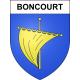 Boncourt Sticker wappen, gelsenkirchen, augsburg, klebender aufkleber