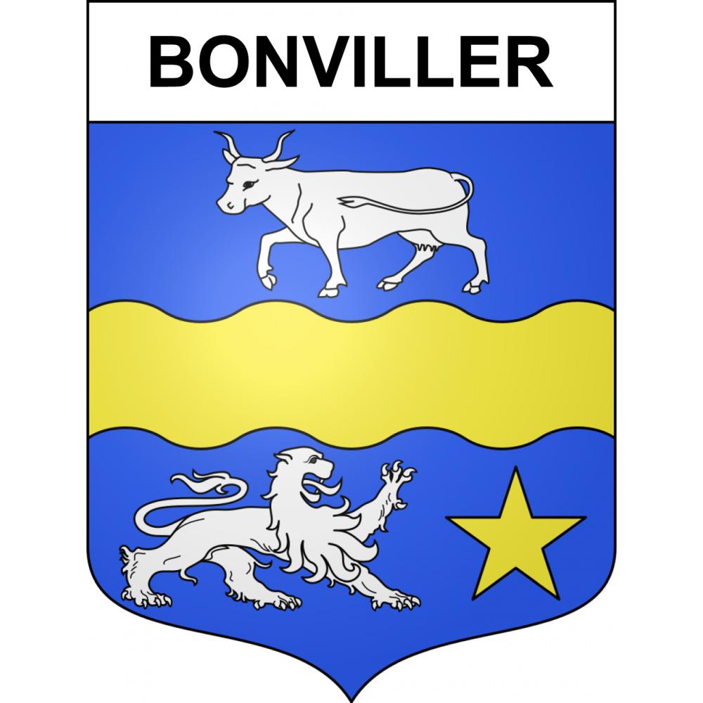 Stickers coat of arms Bonviller adhesive sticker