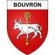 Bouvron 54 ville sticker blason écusson autocollant adhésif