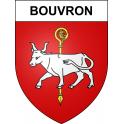 Bouvron 54 ville sticker blason écusson autocollant adhésif