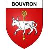 Bouvron 54 ville sticker blason écusson autocollant adhésif