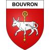 Stickers coat of arms Bouvron adhesive sticker