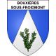 Bouxières-sous-Froidmont Sticker wappen, gelsenkirchen, augsburg, klebender aufkleber
