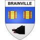 Adesivi stemma Brainville adesivo