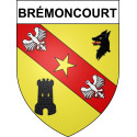 Brémoncourt Sticker wappen, gelsenkirchen, augsburg, klebender aufkleber