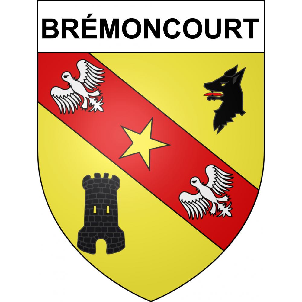Brémoncourt Sticker wappen, gelsenkirchen, augsburg, klebender aufkleber