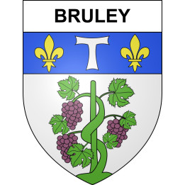 Bruley Sticker wappen, gelsenkirchen, augsburg, klebender aufkleber