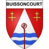 Buissoncourt Sticker wappen, gelsenkirchen, augsburg, klebender aufkleber