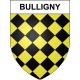 Bulligny 54 ville sticker blason écusson autocollant adhésif