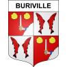 Adesivi stemma Buriville adesivo
