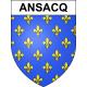 Ansacq 60 ville sticker blason écusson autocollant adhésif