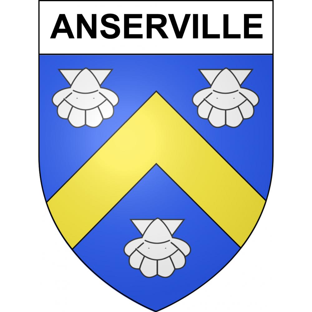 Adesivi stemma Anserville adesivo
