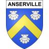 Adesivi stemma Anserville adesivo