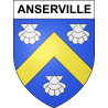 Anserville Sticker wappen, gelsenkirchen, augsburg, klebender aufkleber