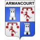 Armancourt Sticker wappen, gelsenkirchen, augsburg, klebender aufkleber