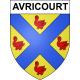 Avricourt 60 ville sticker blason écusson autocollant adhésif