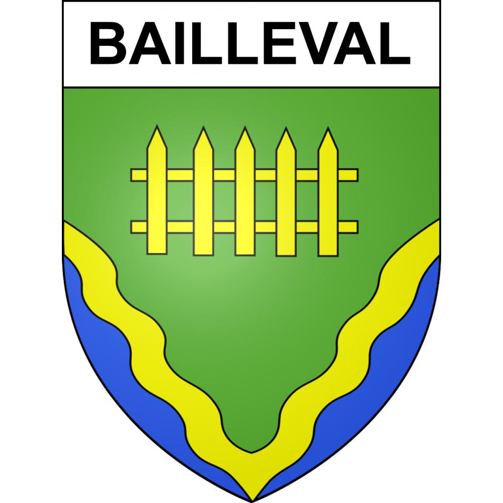 Bailleval Sticker wappen, gelsenkirchen, augsburg, klebender aufkleber