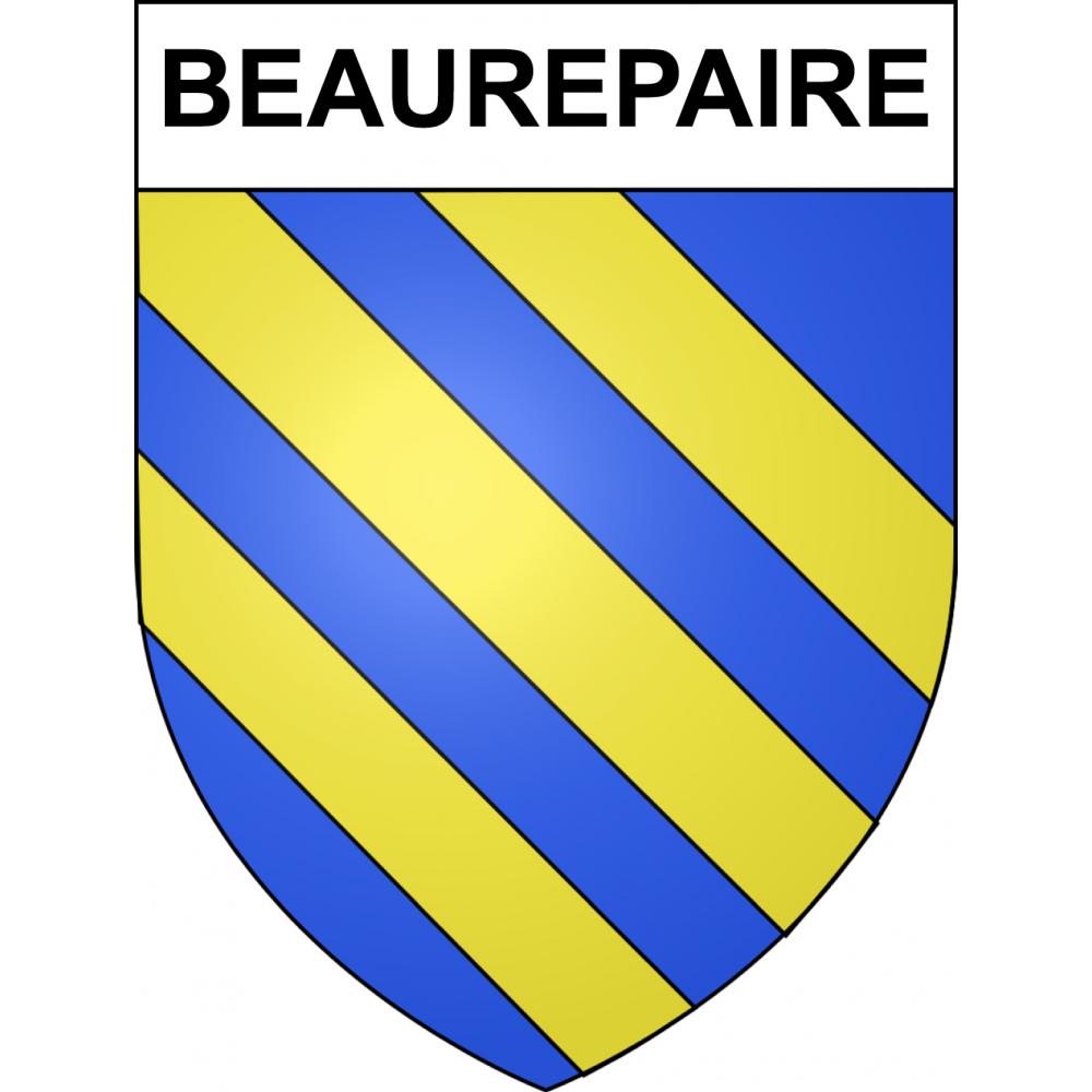 Stickers coat of arms Beaurepaire adhesive sticker