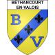 Béthancourt-en-Valois 60 ville sticker blason écusson autocollant adhésif