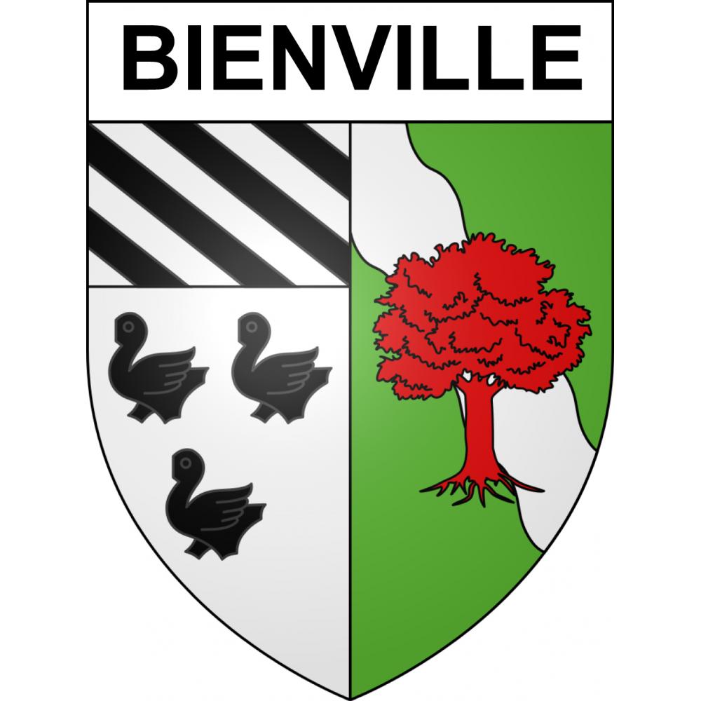 Bienville 60 ville sticker blason écusson autocollant adhésif