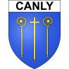 Adesivi stemma Canly adesivo