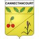 Stickers coat of arms Cannectancourt adhesive sticker