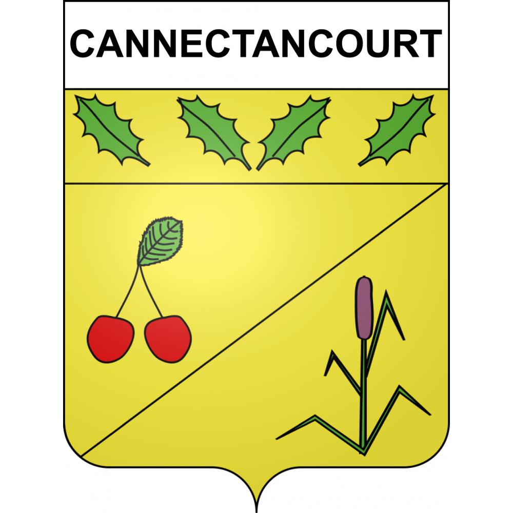 Cannectancourt Sticker wappen, gelsenkirchen, augsburg, klebender aufkleber