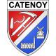 Catenoy 60 ville sticker blason écusson autocollant adhésif