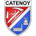 Catenoy 60 ville sticker blason écusson autocollant adhésif
