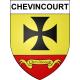 Chevincourt 60 ville sticker blason écusson autocollant adhésif