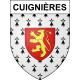 Cuignières Sticker wappen, gelsenkirchen, augsburg, klebender aufkleber
