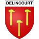 Adesivi stemma Delincourt adesivo
