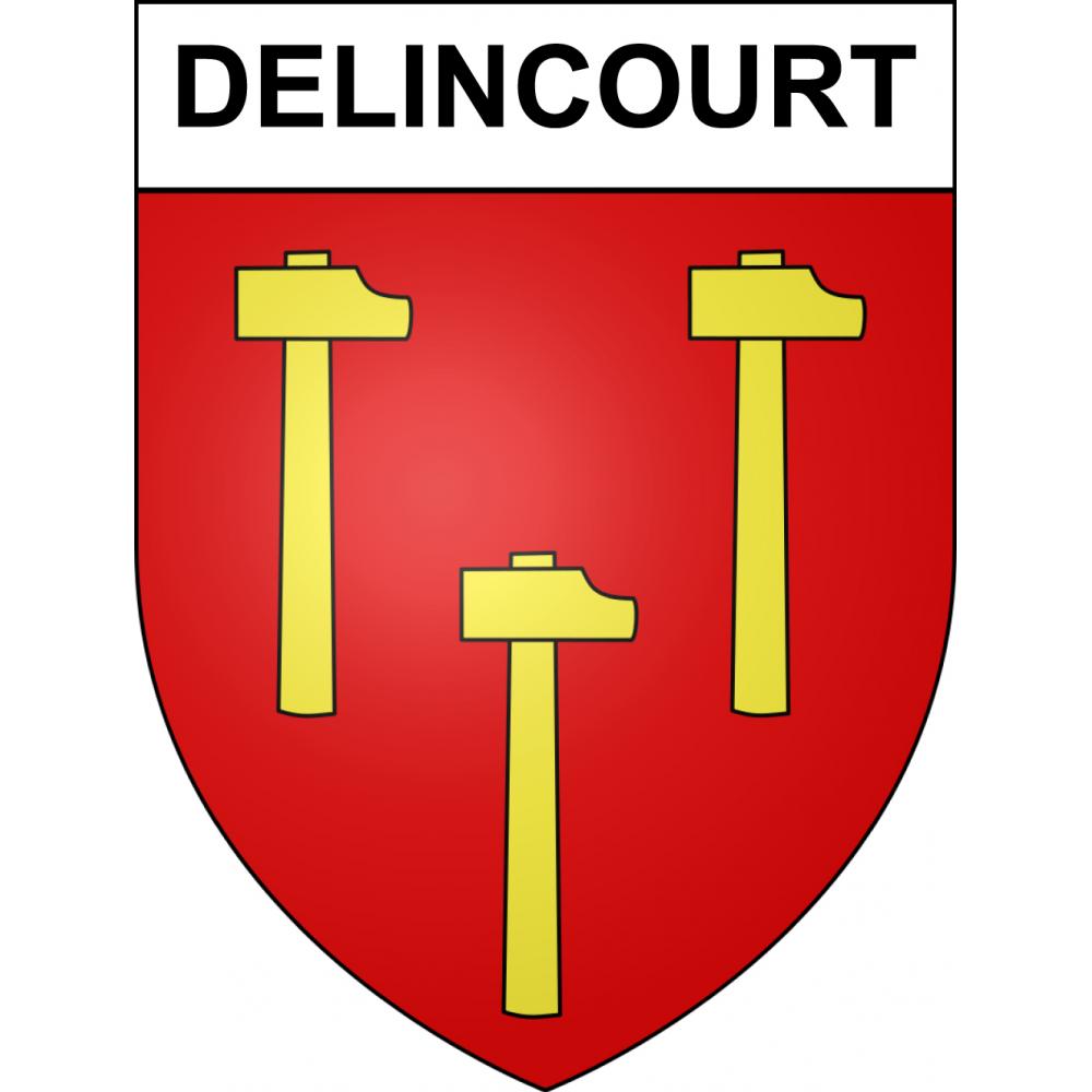 Adesivi stemma Delincourt adesivo