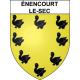 Stickers coat of arms Énencourt-le-Sec adhesive sticker