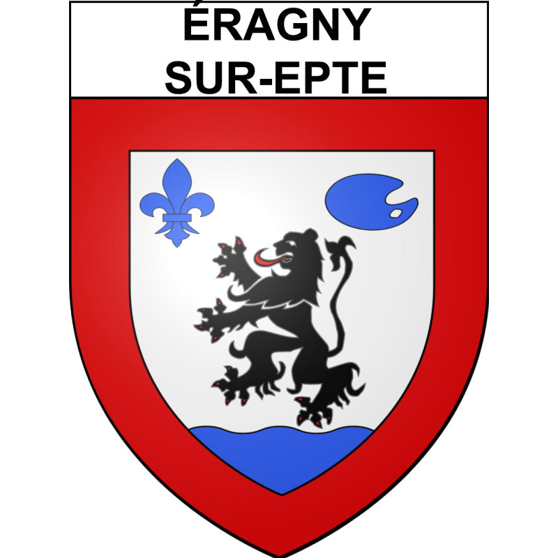 Stickers coat of arms Éragny-sur-Epte adhesive sticker