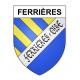 Stickers coat of arms Ferrières adhesive sticker