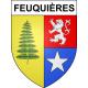 Stickers coat of arms Feuquières adhesive sticker