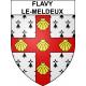 Adesivi stemma Flavy-le-Meldeux adesivo
