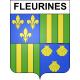 Fleurines Sticker wappen, gelsenkirchen, augsburg, klebender aufkleber
