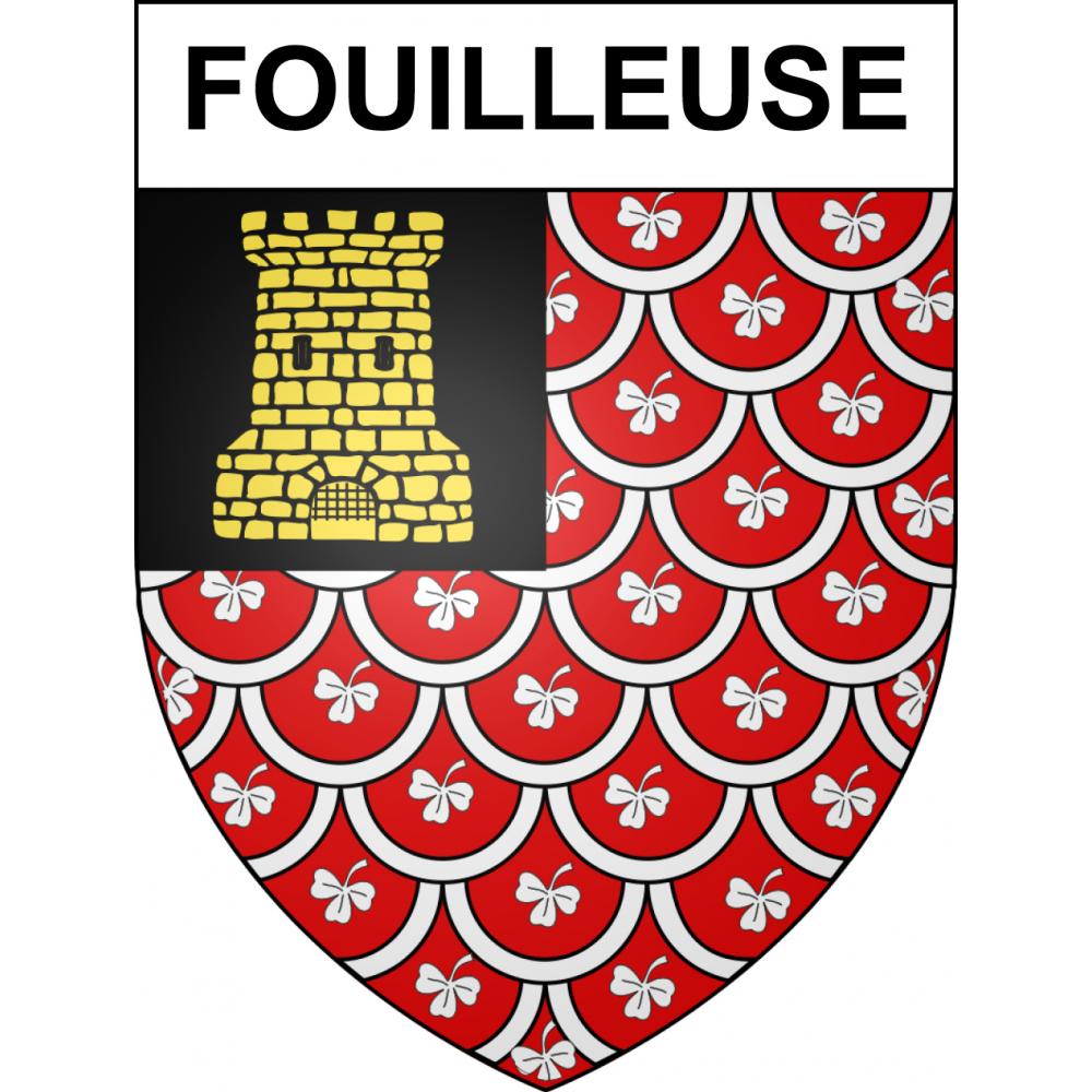 Adesivi stemma Fouilleuse adesivo