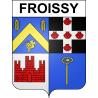 Adesivi stemma Froissy adesivo